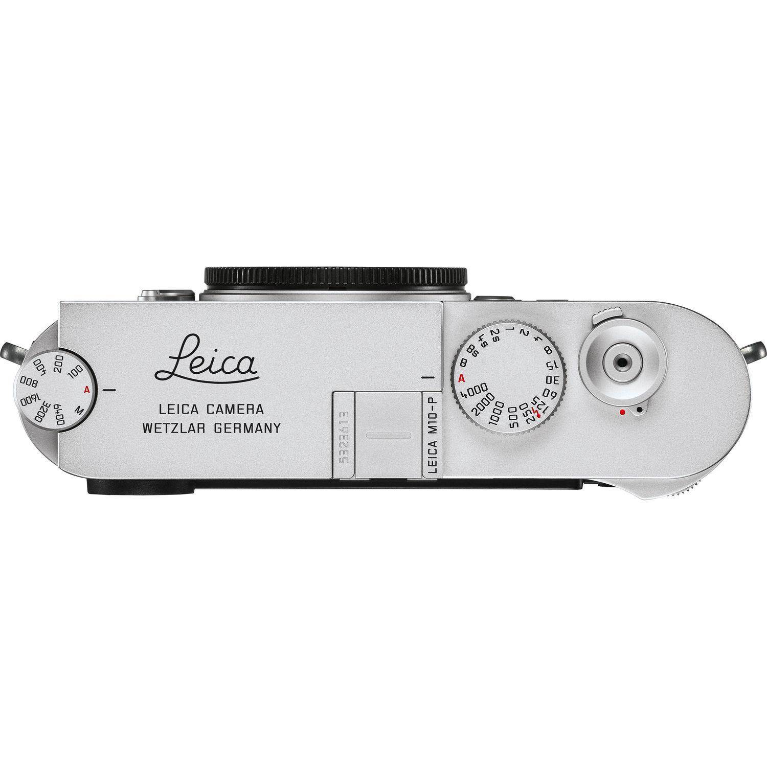 Leica M10-P Digital Rangefinder Camera (Silver Chrome) 20022