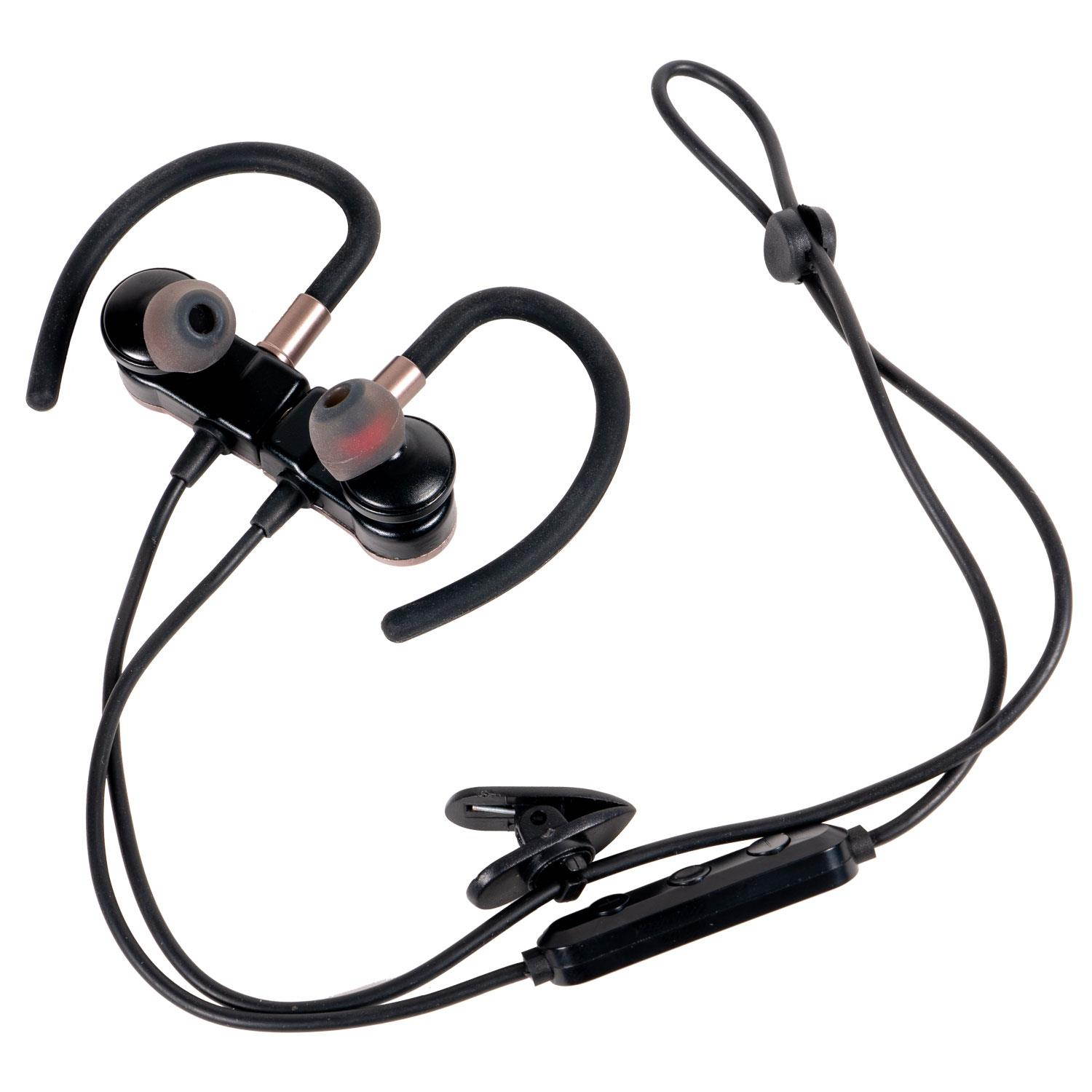 Deco Gear Deco Gear Magnetic Wireless Sport Earbuds | Gun Metal Grey | Carrying Case