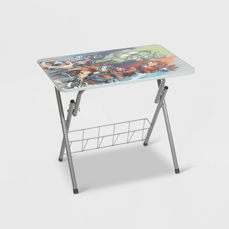 2pc Avengers Foldable Activity Desk and Chair Set