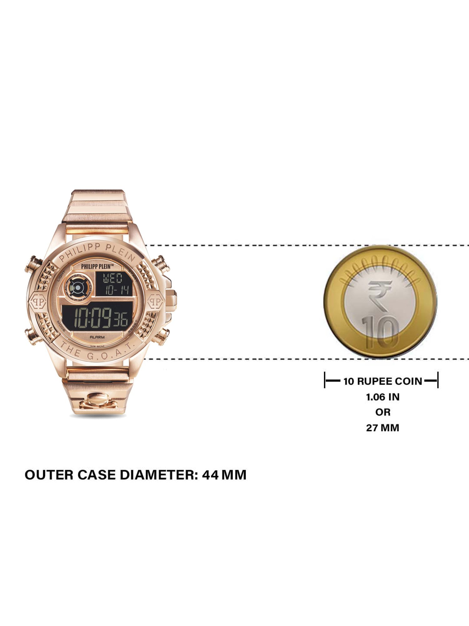 PHILIPP PLEIN PWFAA0421 Digital Watch for Unisex