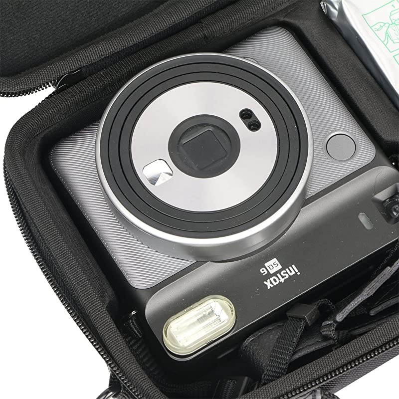 Hard Travel Case Replacement for Fujifilm Instax Square SQ6 Instant Film Camera