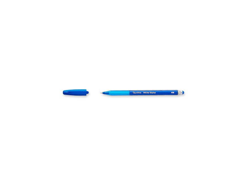 Paper Mate&reg; InkJoy&trade; 2-in-1 Stylus Pen, Blue Barrel, Pack of 12