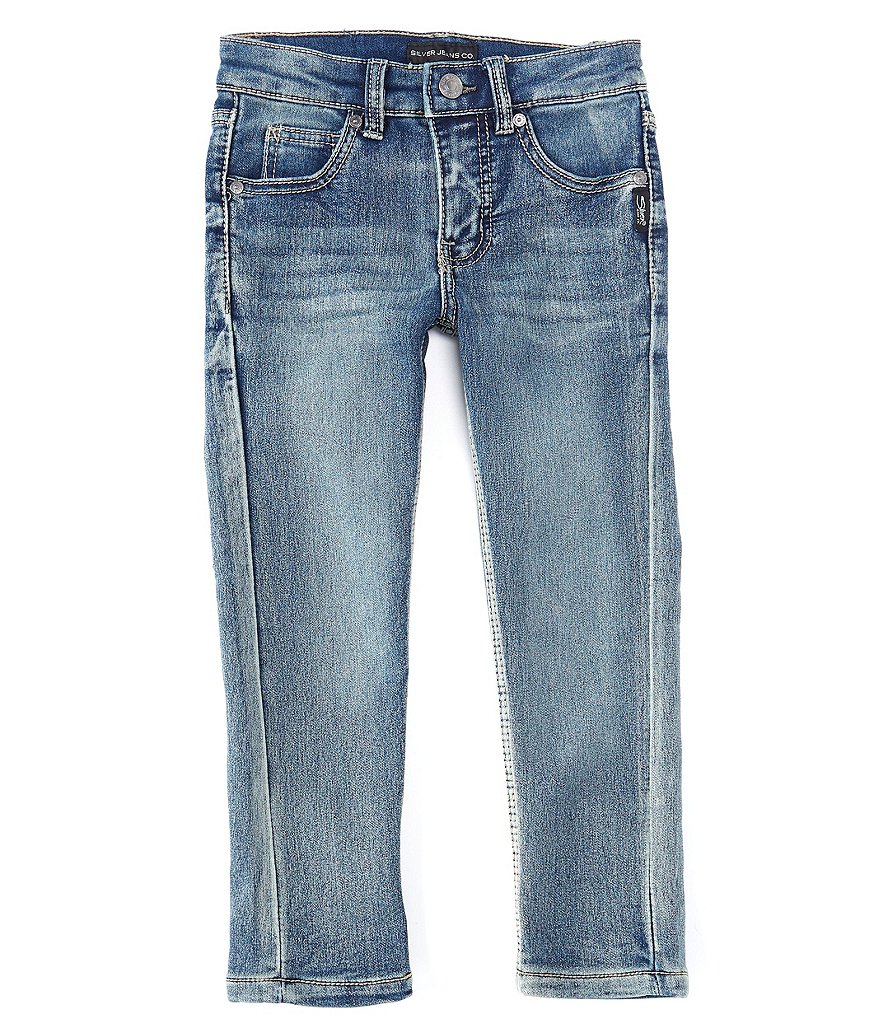Hollywood Little Boys 4-7 Pull-On Slim Fit Denim Pant