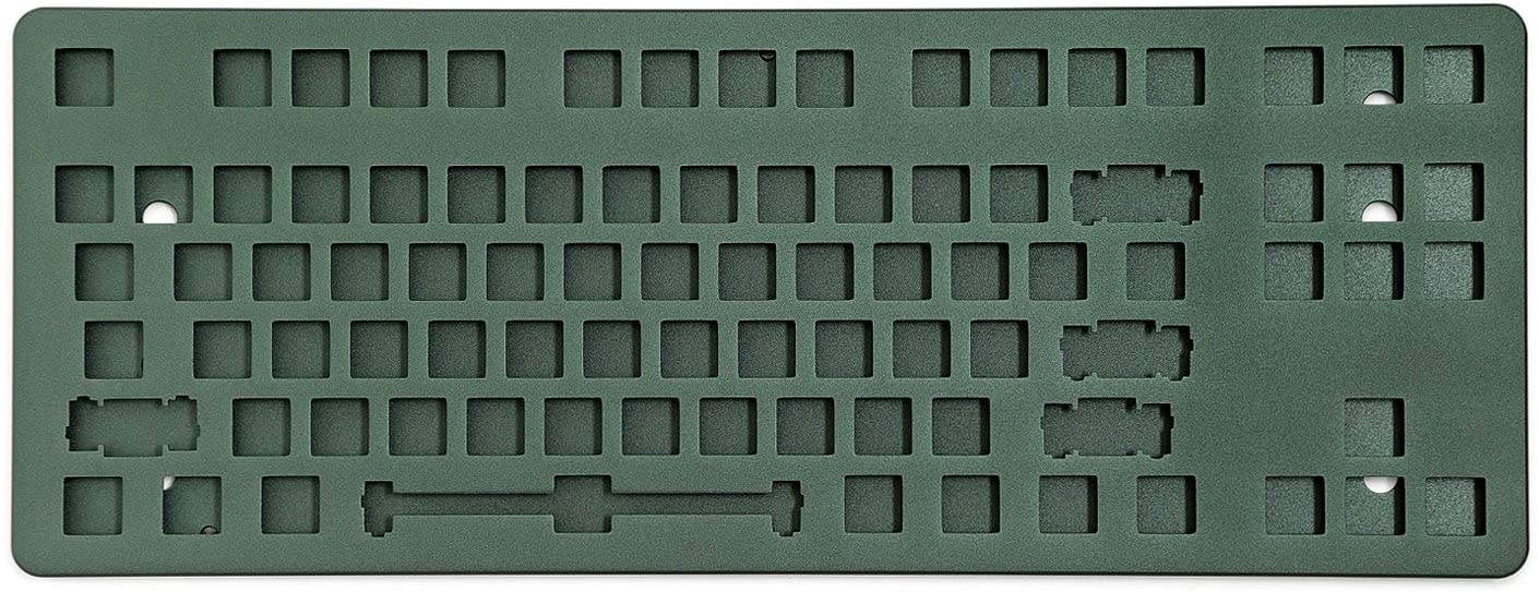 DROP CTRL Aluminum Case - Anodized TKL Low-Profile Aluminum Case (Midnight Green)
