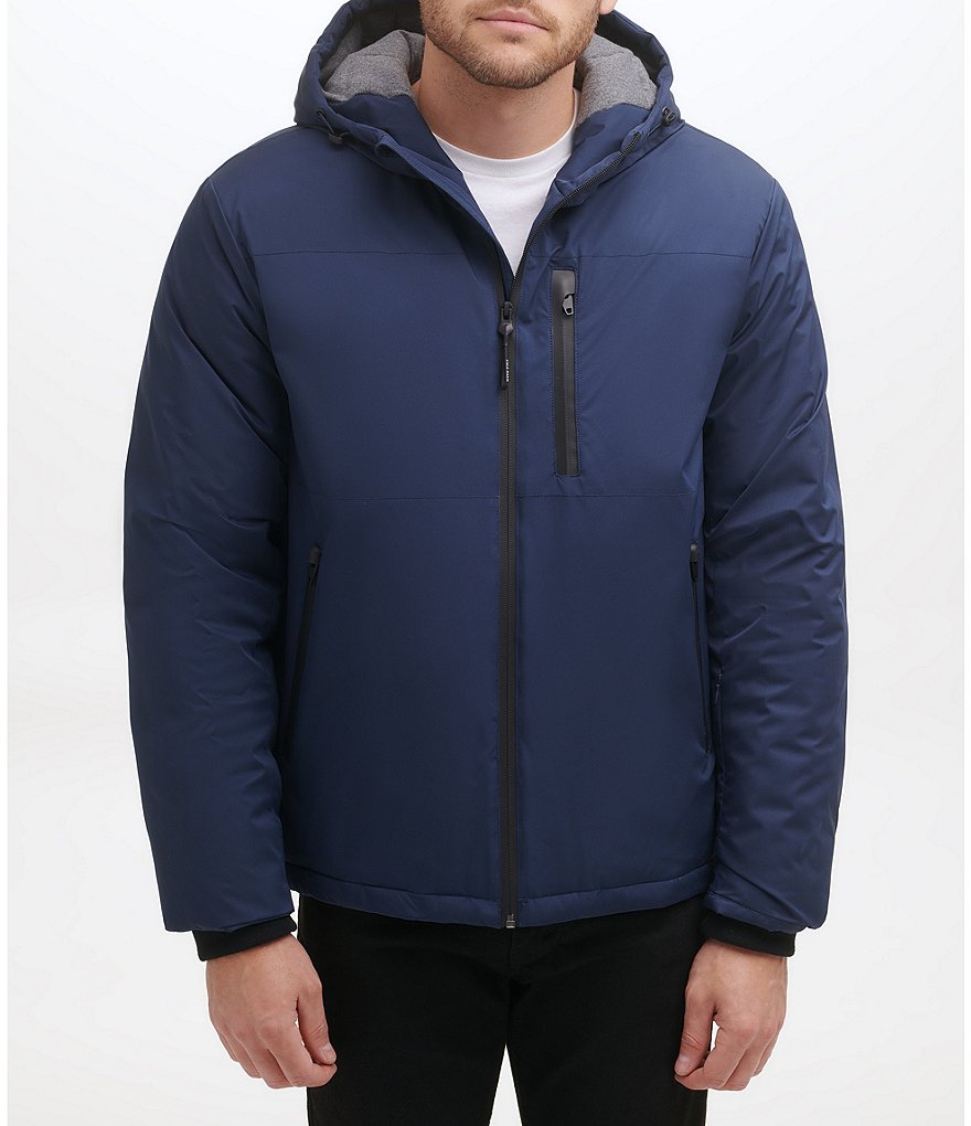 Cole Haan Long-Sleeve Hooded Windbreaker Jacket