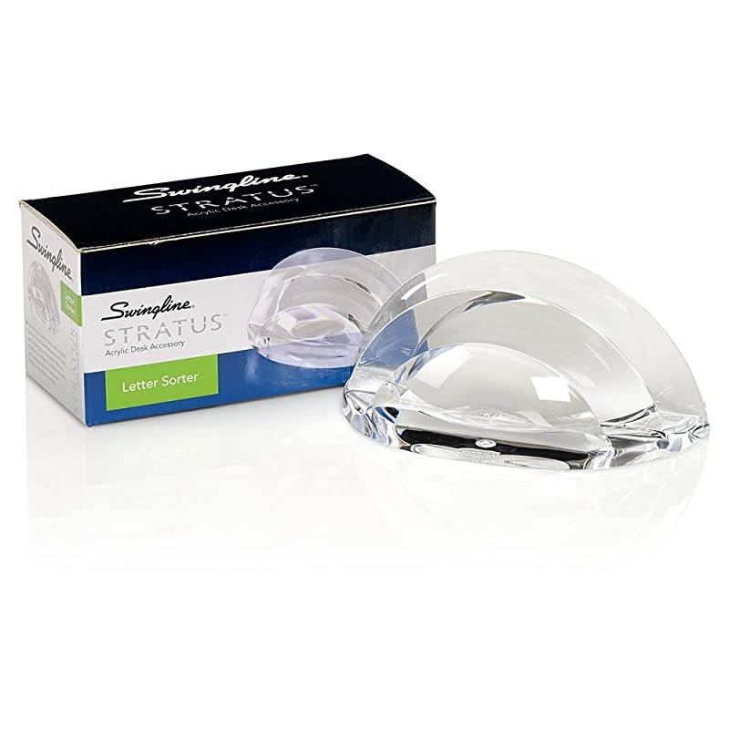 Letter Sorter, Acrylic, Stratus, Clear (S7010134)