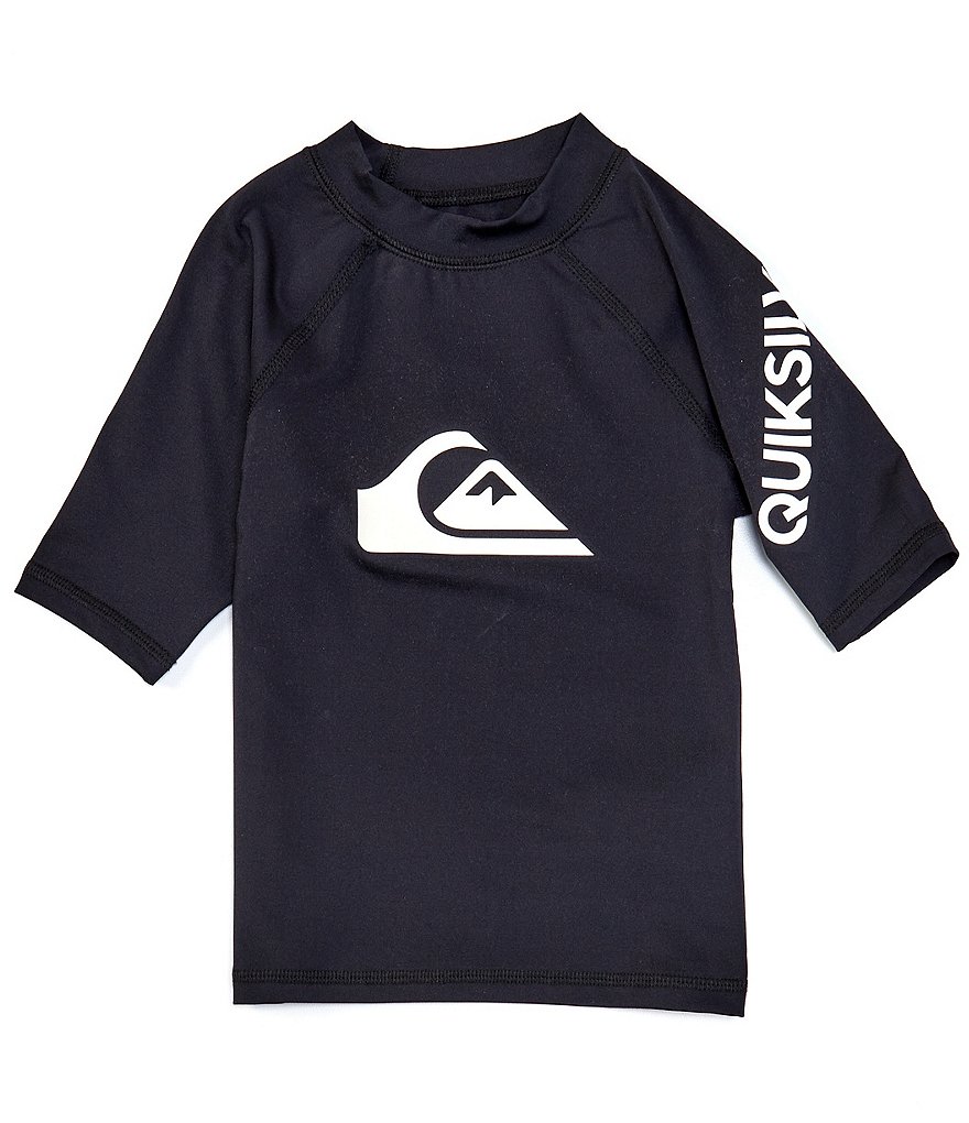Quiksilver Little Boys 2T-7 Short-Sleeve All Time Rashguard