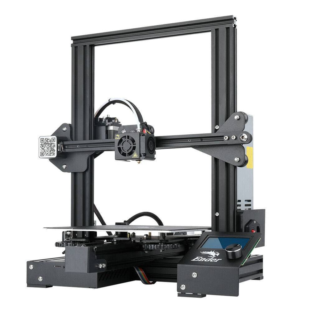 2020 New X5SA Pro 3D Printer High Precision Large Build Size Double Axis External Guide Rail and Titan Extruder, TRONXY 3D Printer