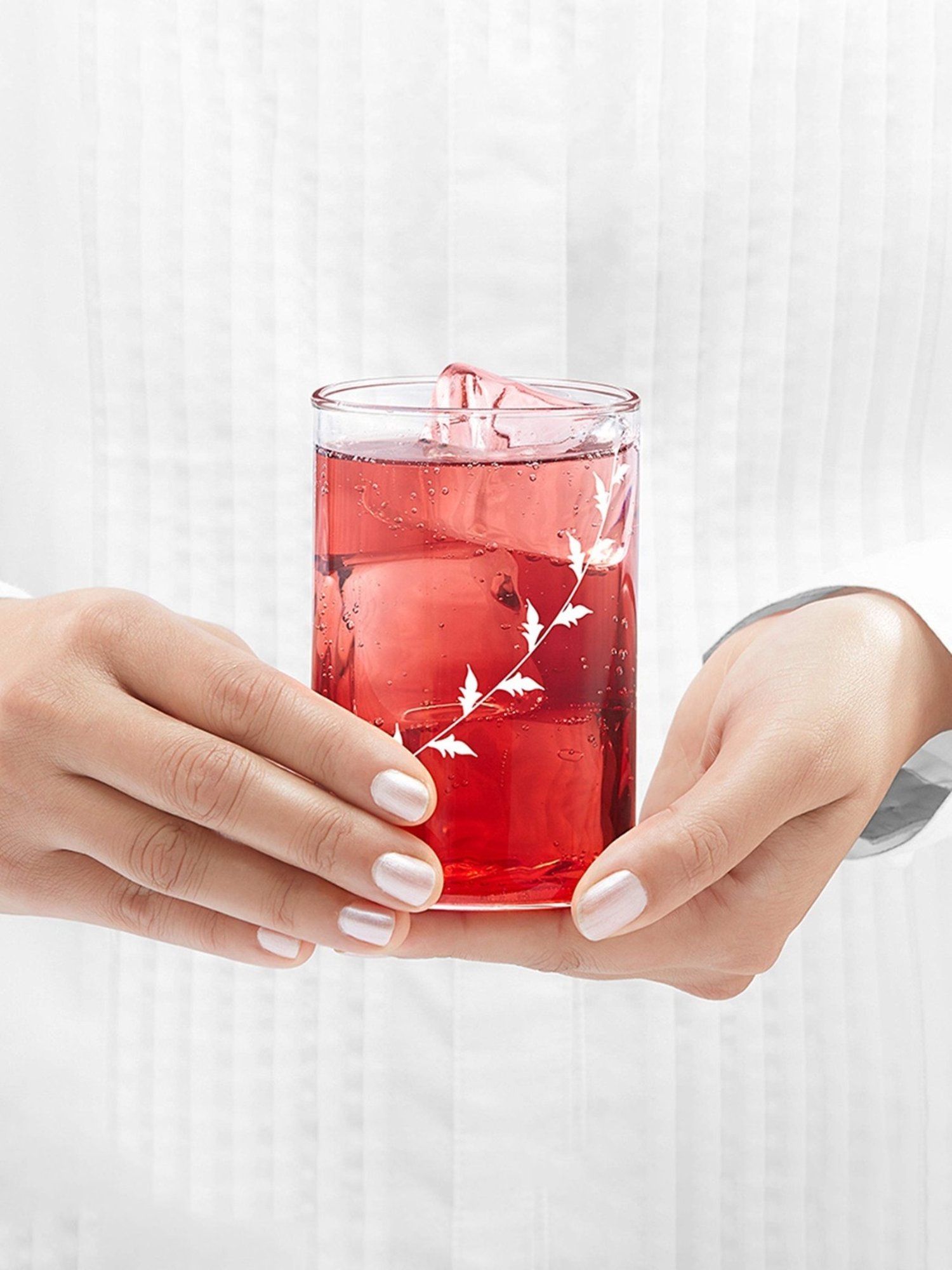 Borosil Transparent Glass Everyday Glasses - Set of 6 (295ml)