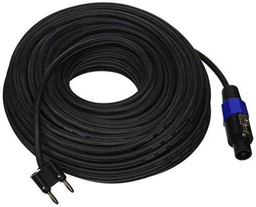 EMB Cable - BTS-16G100FT - Banana to Speakon - Real 16GA Patch Cable - 100 Feet