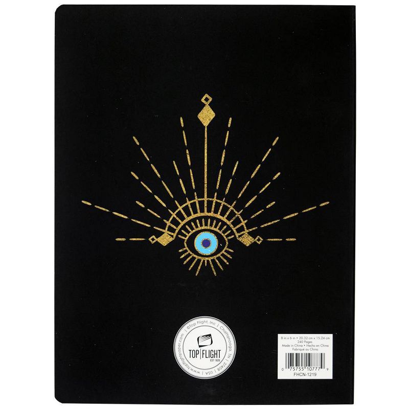 Lined Journal Mystical Eye and Snake 8" x 6" 120 Sheets - Top Flight