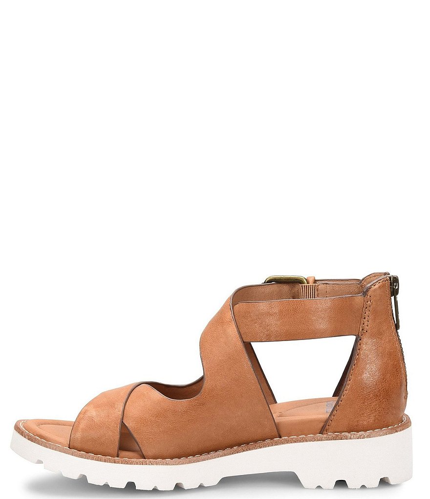 bionica Women's Denali 2 Collection Dania Leather Block Heel Sandals