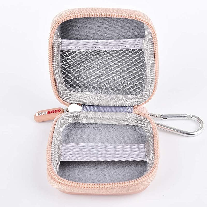 Chip Card Reader Scanner Case, Hard Carrying Bag Holder Fits Square A-SKU-0485 Contactless and Chip Reader with USB Charge Cable for EMV Chip Cards/Apple Pay/Android Pay/More