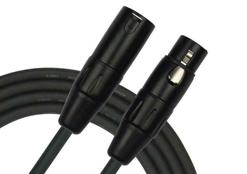 5-Pack 10ft Kirlin XLR Male to Female 20AWG Microphone Audio Extension Cables