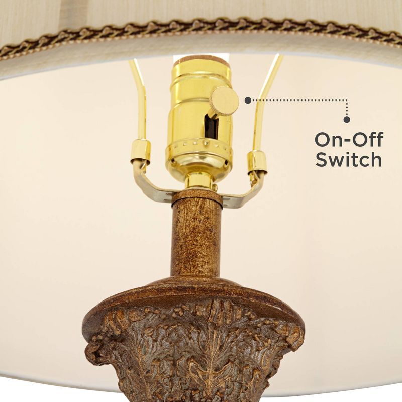 Barnes and Ivy Alsace Mercury Glass Floor Lamp