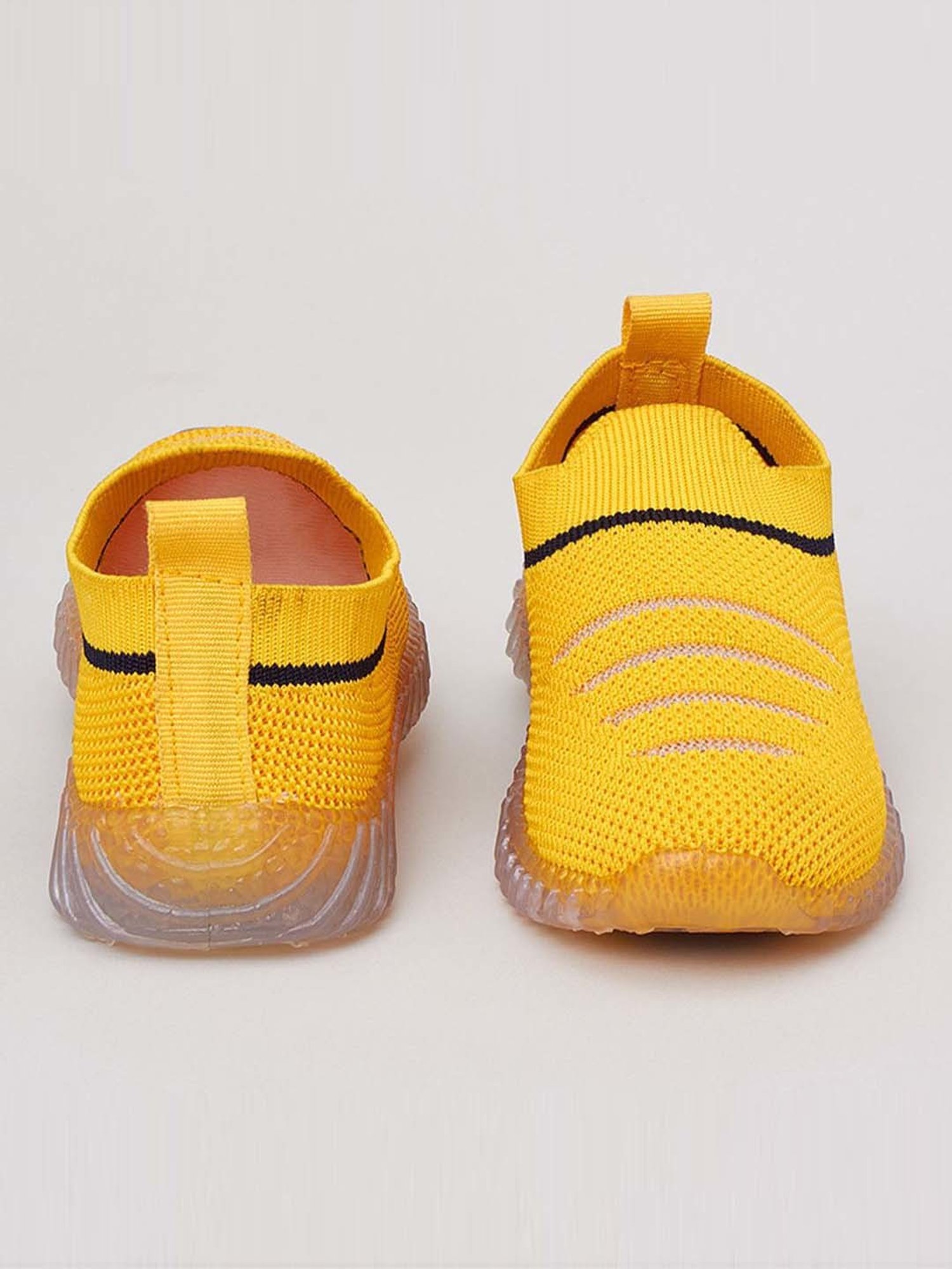Priaansha Kids Yellow Casual Slip-Ons