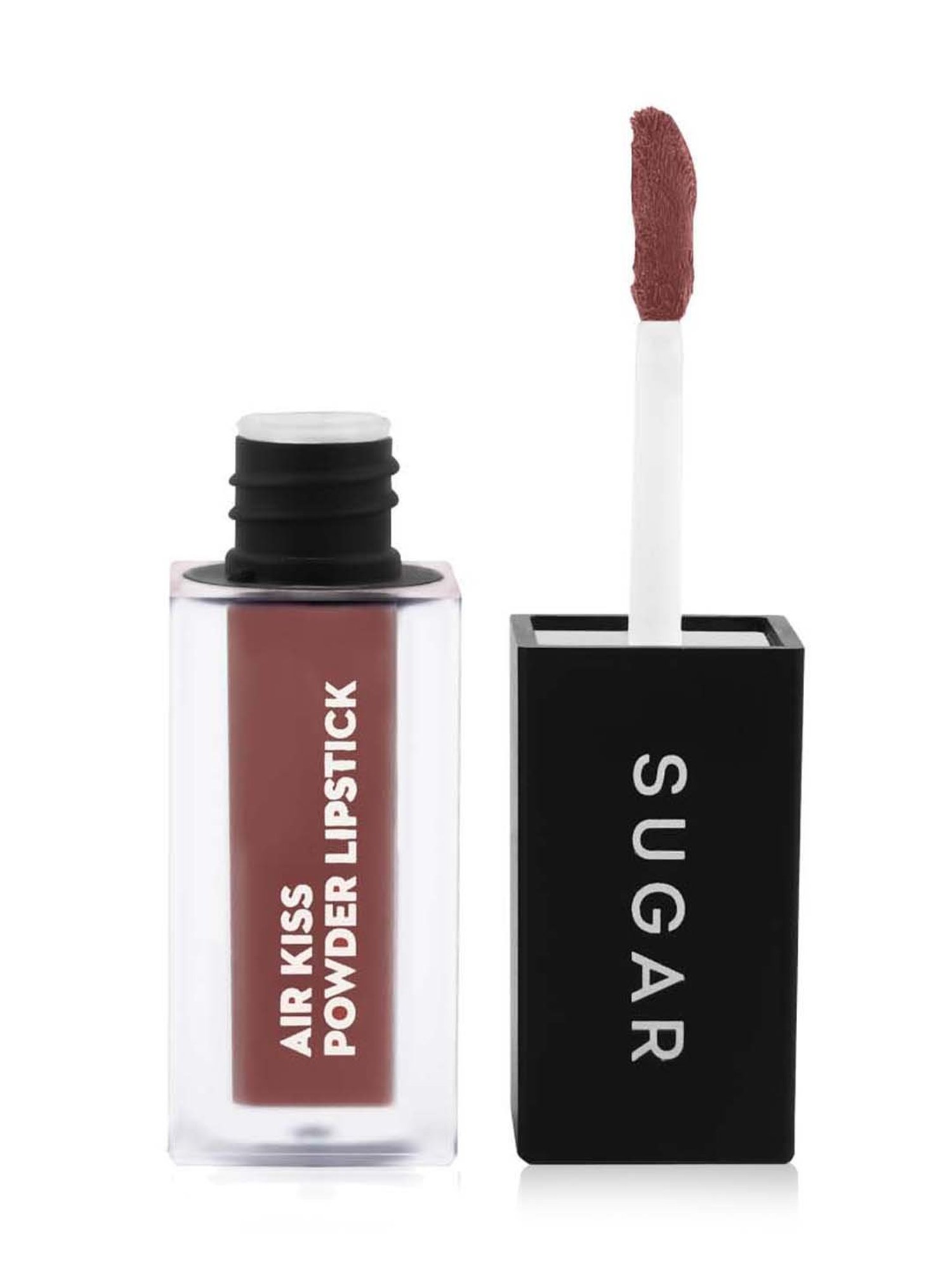 SUGAR Cosmetics Air Kiss Powder Lipstick - 03 Caramel Souffl  - 2 gm
