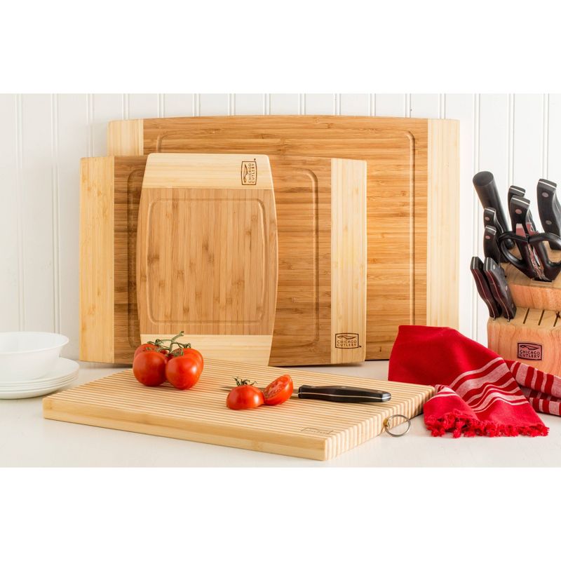 Chicago Cutlery Woodworks 14"x20" Bamboo Cutting Board