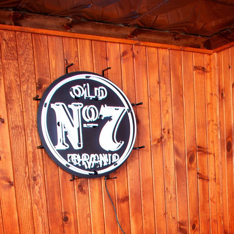Old No. 7 Neon Sign Decorative Accent Sets - Jack Daniel's