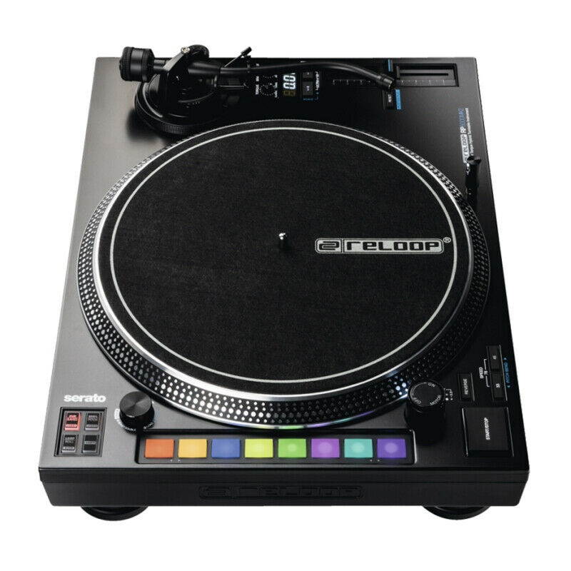 ReLoop RP-8000 MK2 DJ Turntable w/ 7 Pad-Controlled Performance Modes