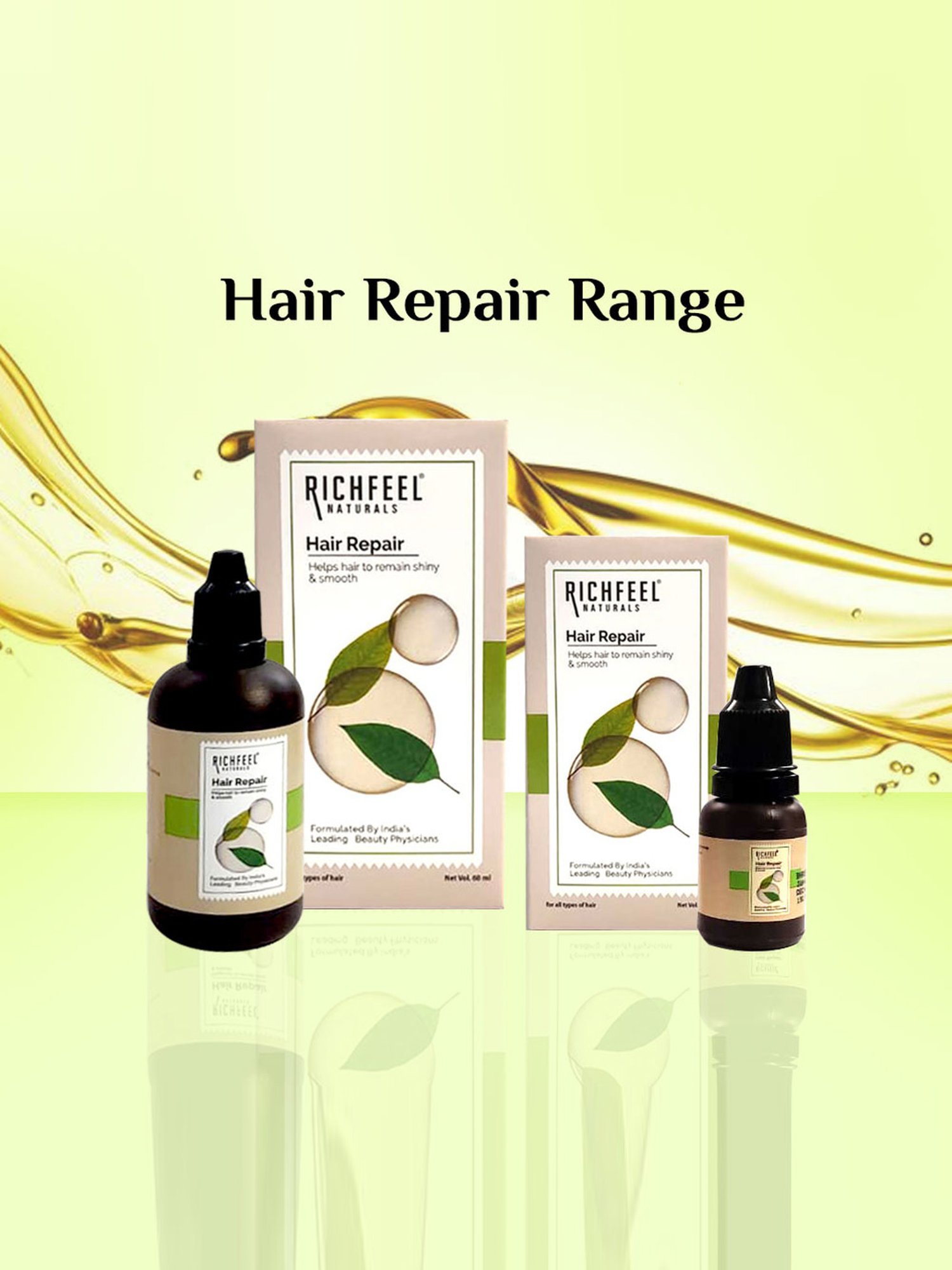 Richfeel Hair Repair Serum - Pack of 3