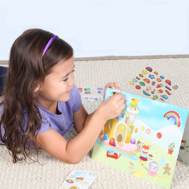 Creativity for Kids Sensory Sticker Playset - Sweetsville