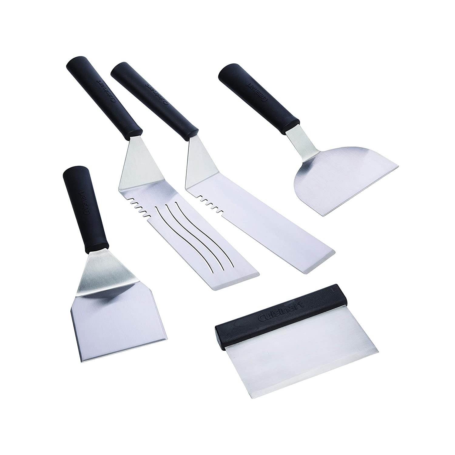 Cuisinart CGS-509 Stainless Steel 5-Piece Griddle Spatula Set, 5