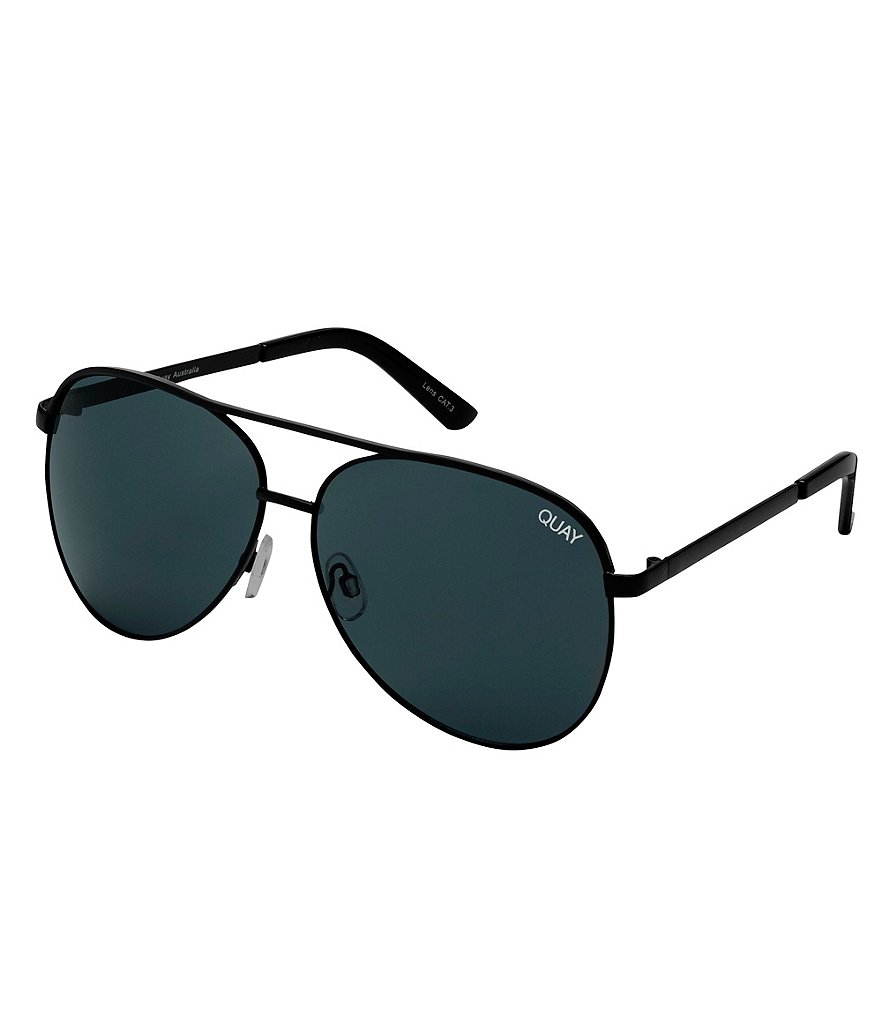Quay Australia Vivienne Oversized Aviator Sunglasses