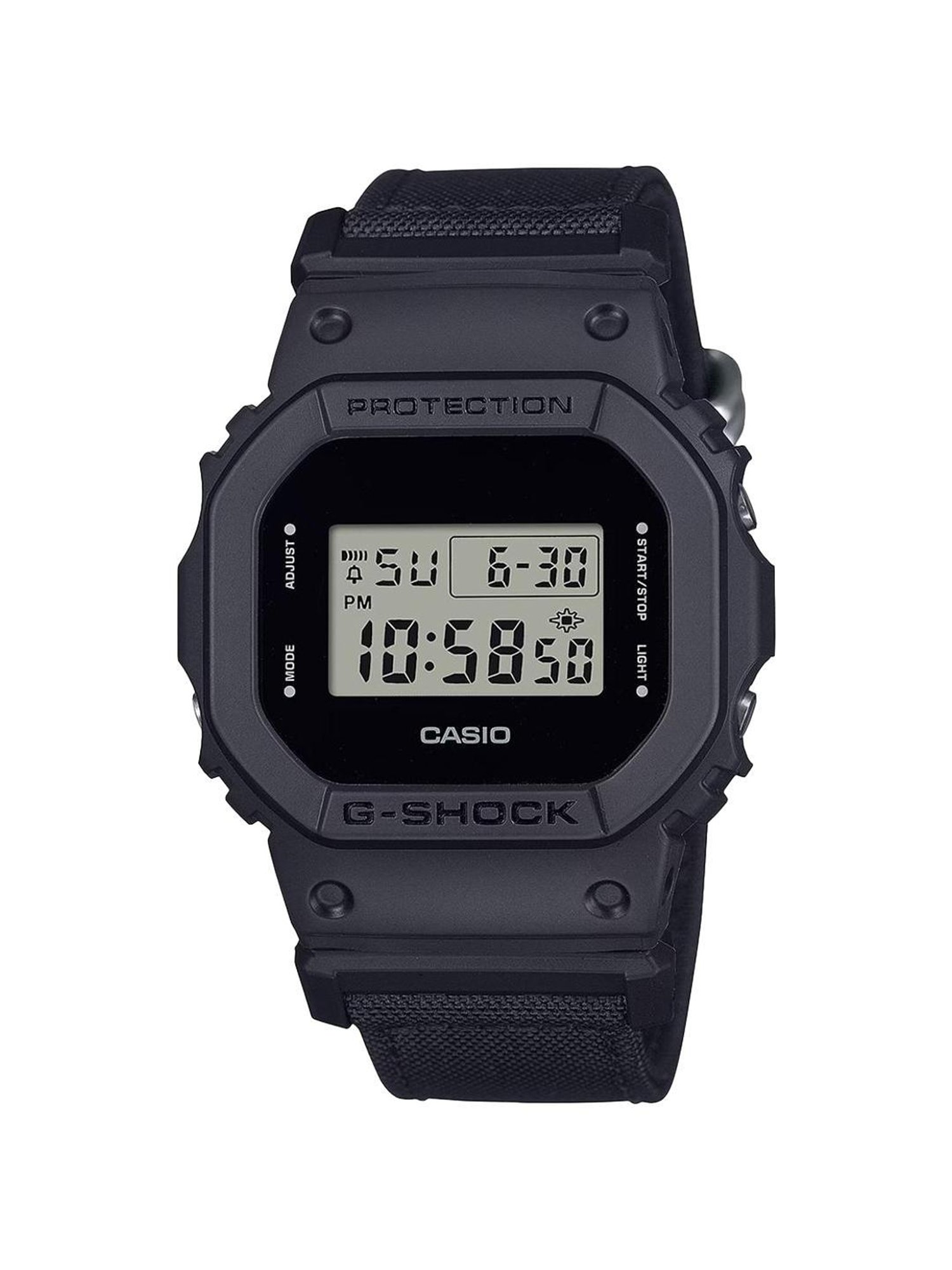 Casio G-Shock DW-5600BCE-1DR  Digital Dial Black Cordura Nylon Band Men's Watch G1512