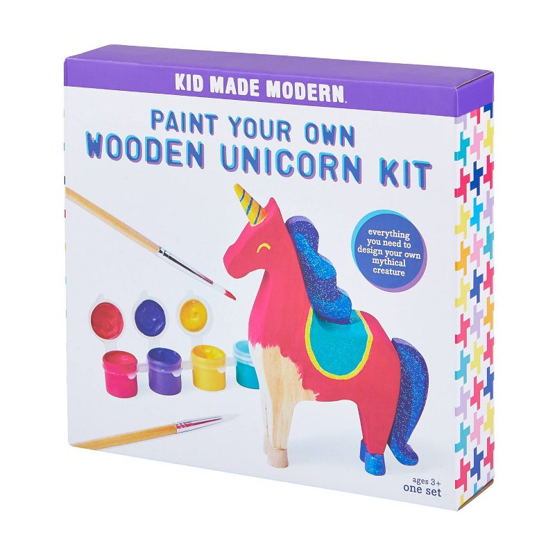 Kid Made Modern Paint Your Own Wooden Unicorn Kit