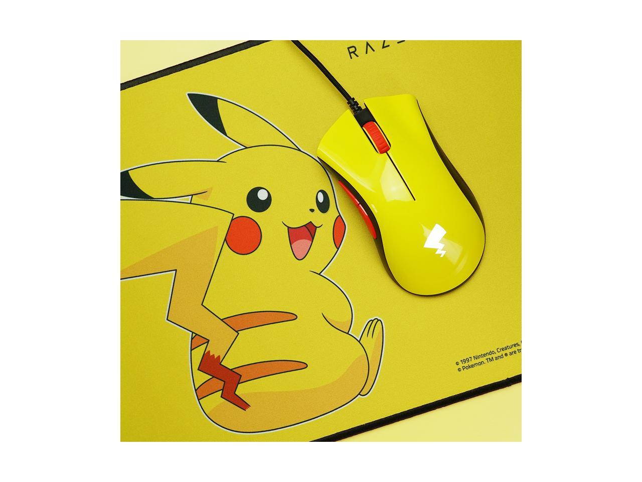 Razer Pokemon Pikachu Edition Gaming Mouse with Pad for Girls - China Exclusive (No Keyboard)