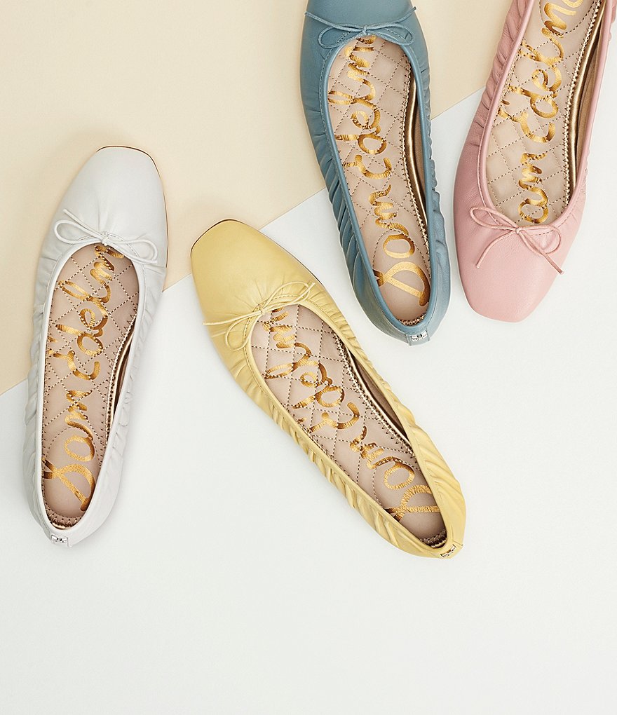 Sam Edelman Meg Leather Ballet Flats