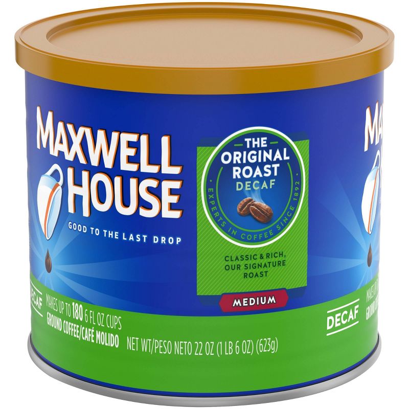 Maxwell House Original Medium Roast Ground Coffee - Decaf - 22oz