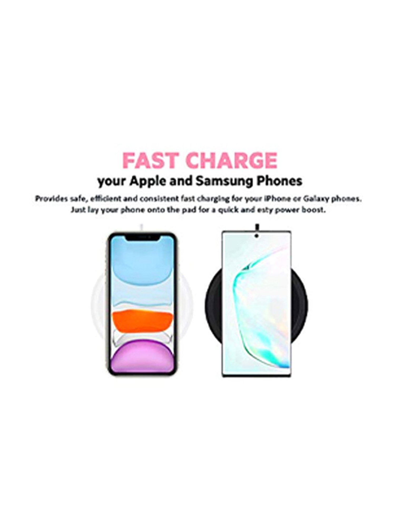 Belkin Kakao 10W Fast Wireless Charging Pad (White)