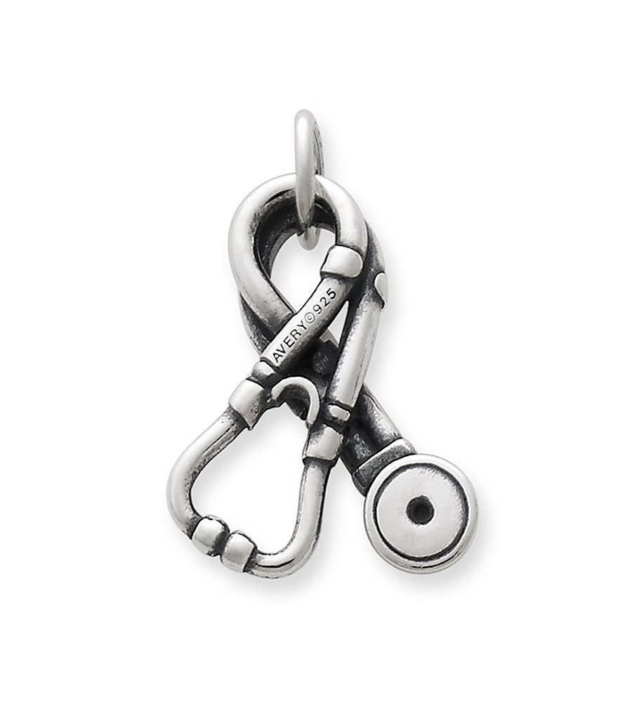 James Avery Stethoscope Sterling Silver Charm