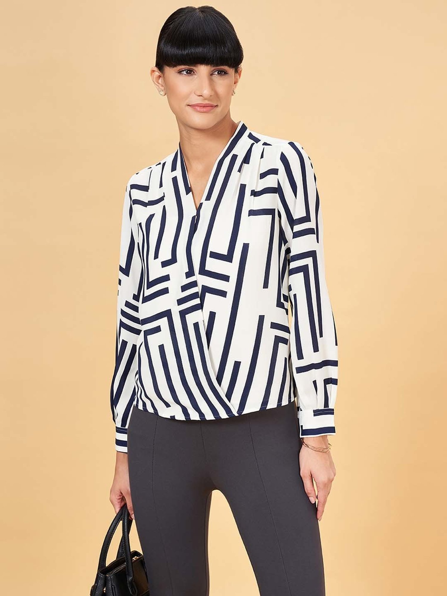 Annabelle by Pantaloons White Printed Top