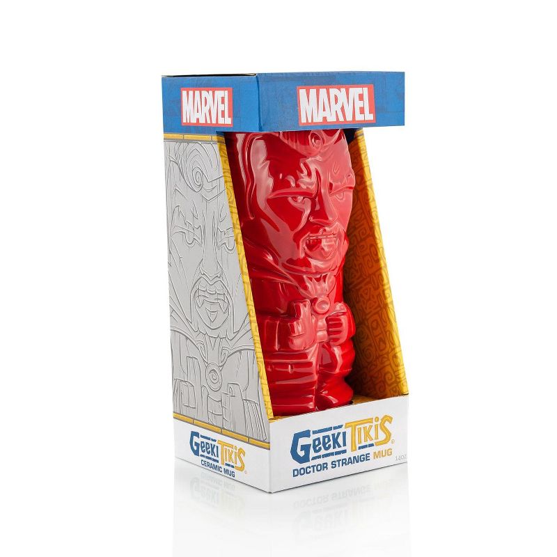 Beeline Creative Geeki Tikis Marvel Doctor Strange Mug | Ceramic Tiki Style | Holds 14 Ounces