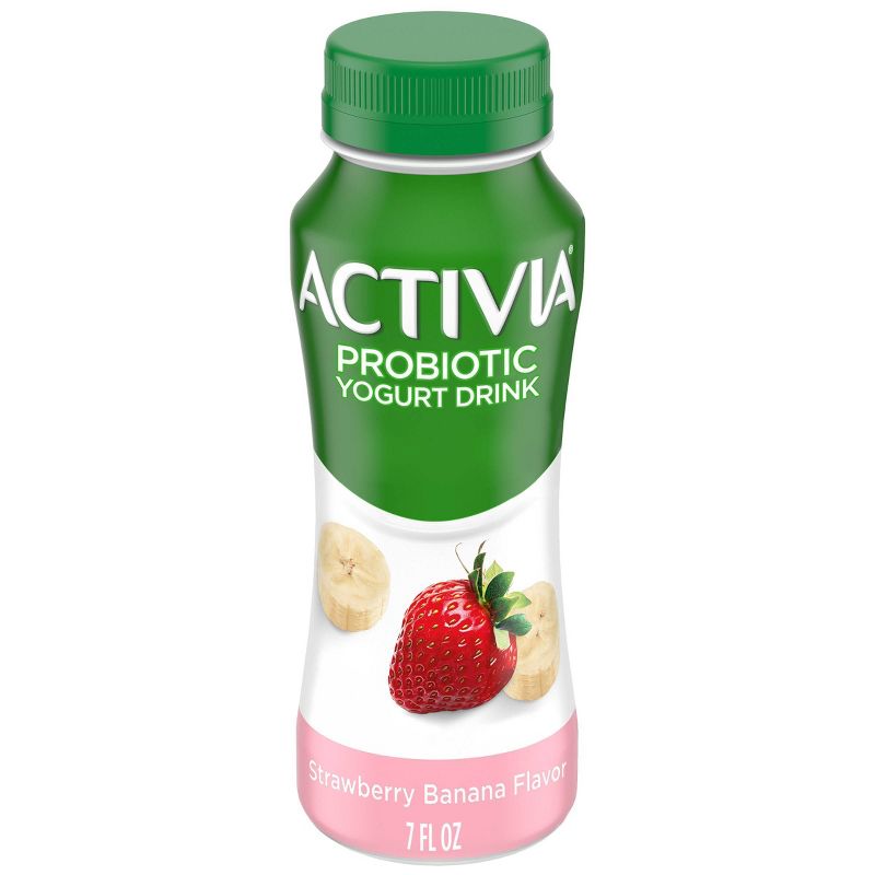 Dannon Activia Strawberry Banana Flavored Probiotic Yogurt Drink - 7 fl oz
