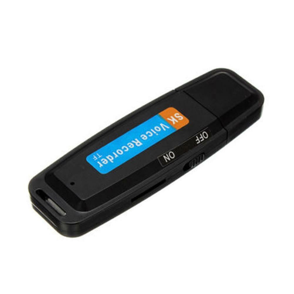 U-Disk USB Disk Digital Audio Voice Recorder Pen USB Flash Drive with 32GB Micro SD Card