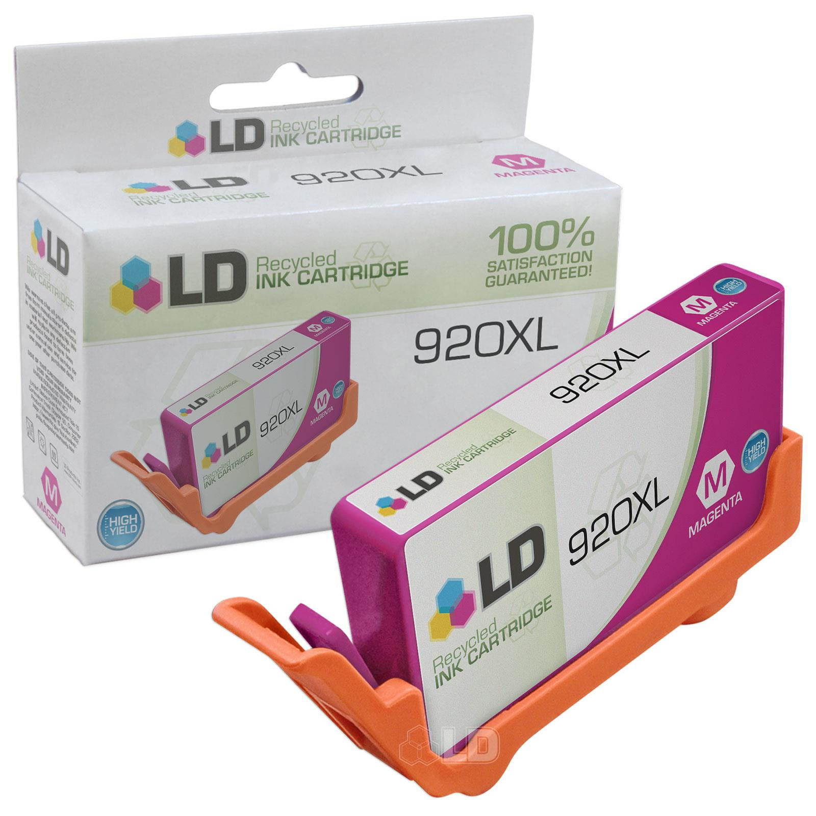 LD Compatible Ink Cartridge Replacement for HP 920XL High Yield (3 Cyan, 3 Magenta, 3 Yellow, 9-Pack)
