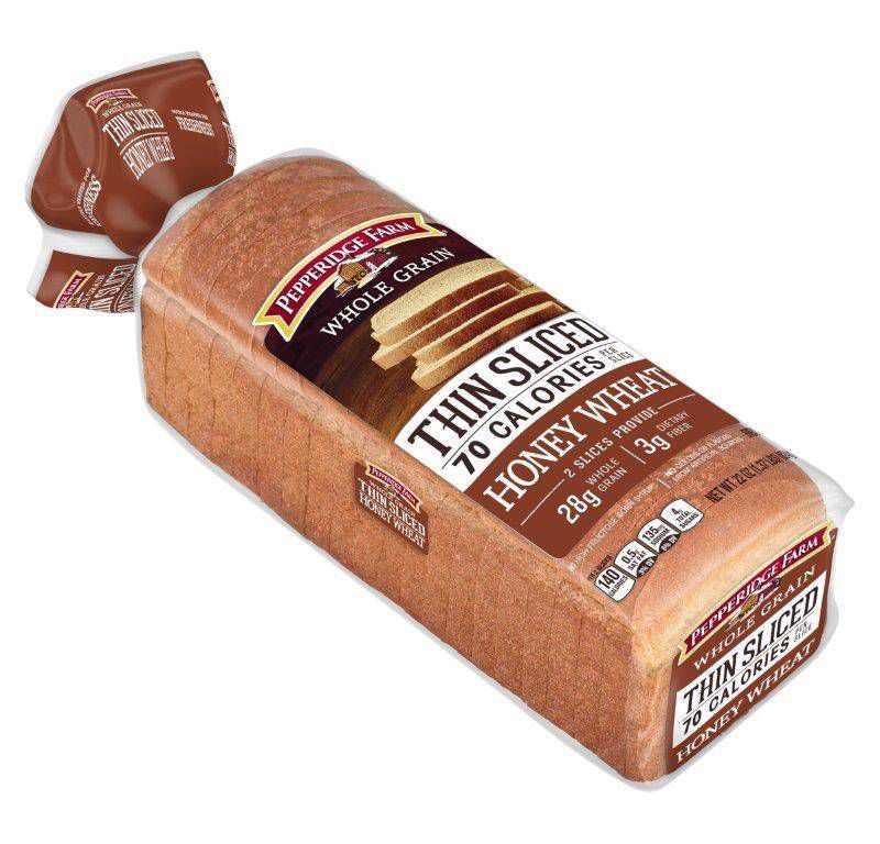 Pepperidge Farm Whole Grain Honey Wheat Thin Sliced Bread - 22oz