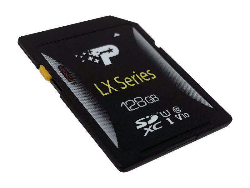 Patriot LX Series 128GB Secure Digital Extended Capacity (SDXC) Flash Card Model PSF128GLX1SDX