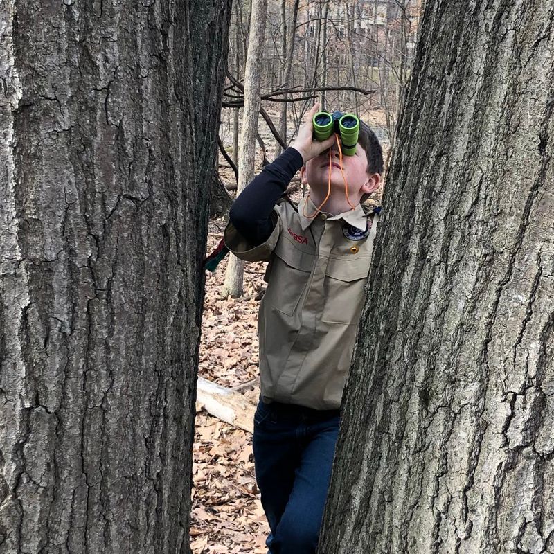 HABA Terra Kids Children's Binoculars - 4x30 Magnification with Compact Case