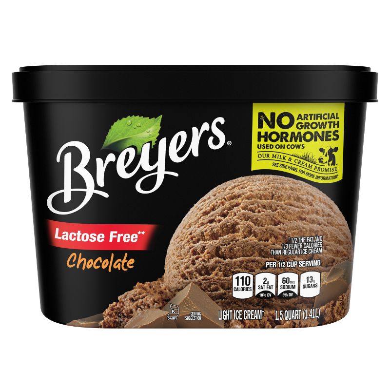 Breyers Lactose Free Chocolate Ice Cream - 48oz