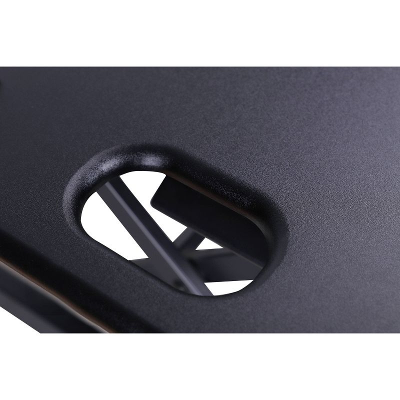 46" Adjustable Height Standing Desk Converter Black - Rocelco