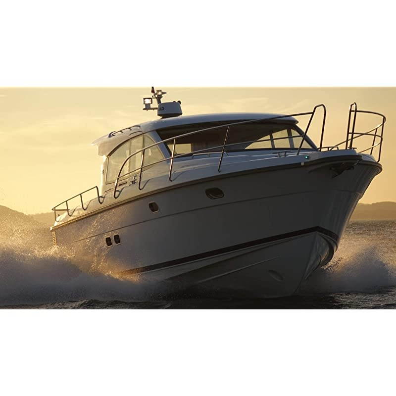 MHS75 Waterproof Handheld 2-Way VHF Marine radio, Submersible, Selectable 1/2.5/5 Watt Transmit Power. All USA/International and Canadian Marine Channels - Color Black