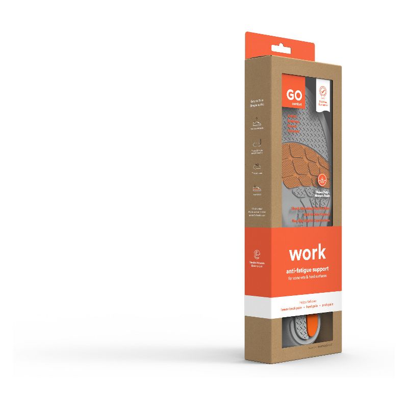 GO Comfort Work Insoles - Medium