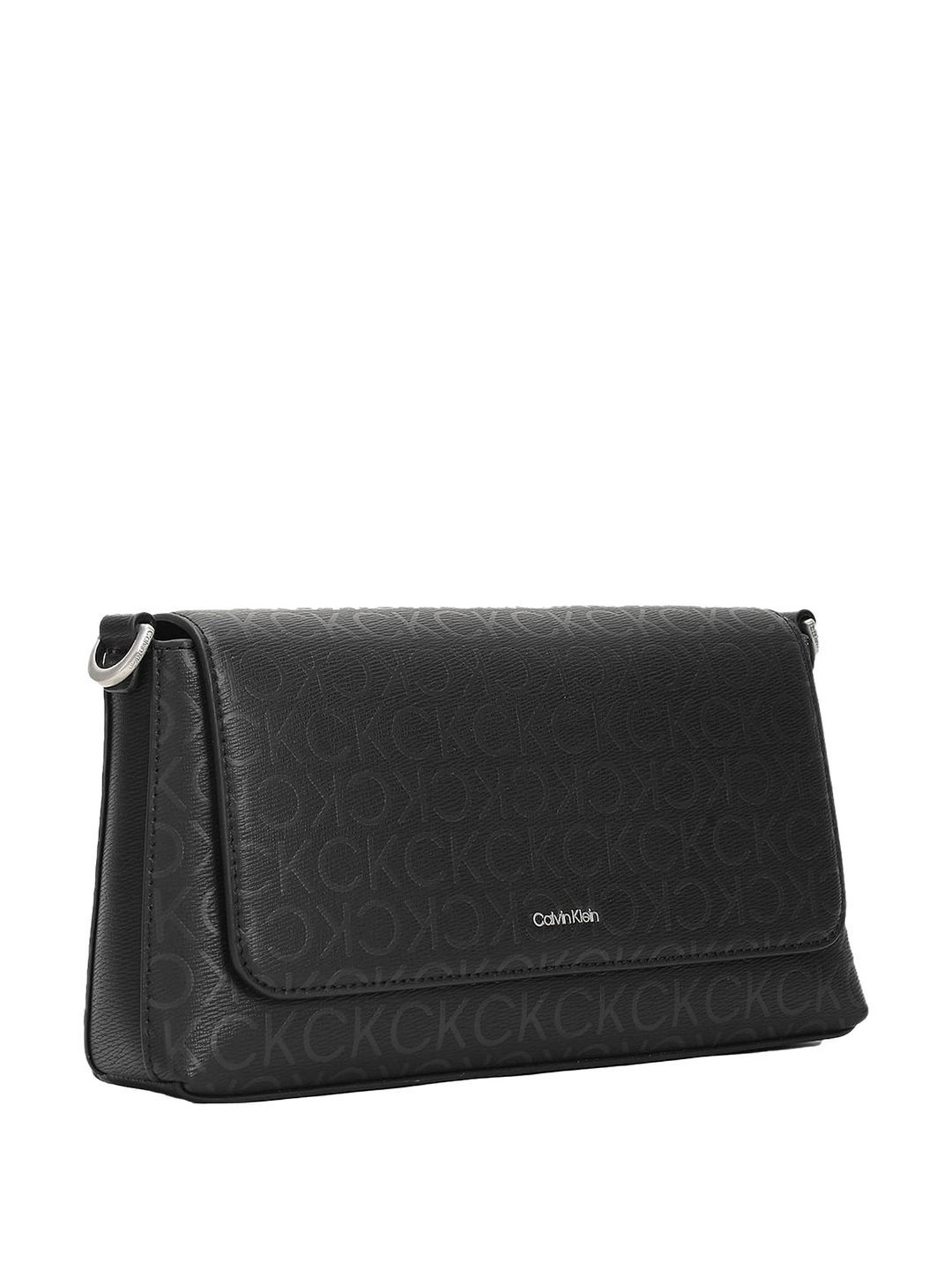 Calvin Klein Black Mono Must EPI Mono Must Shoulder Bag