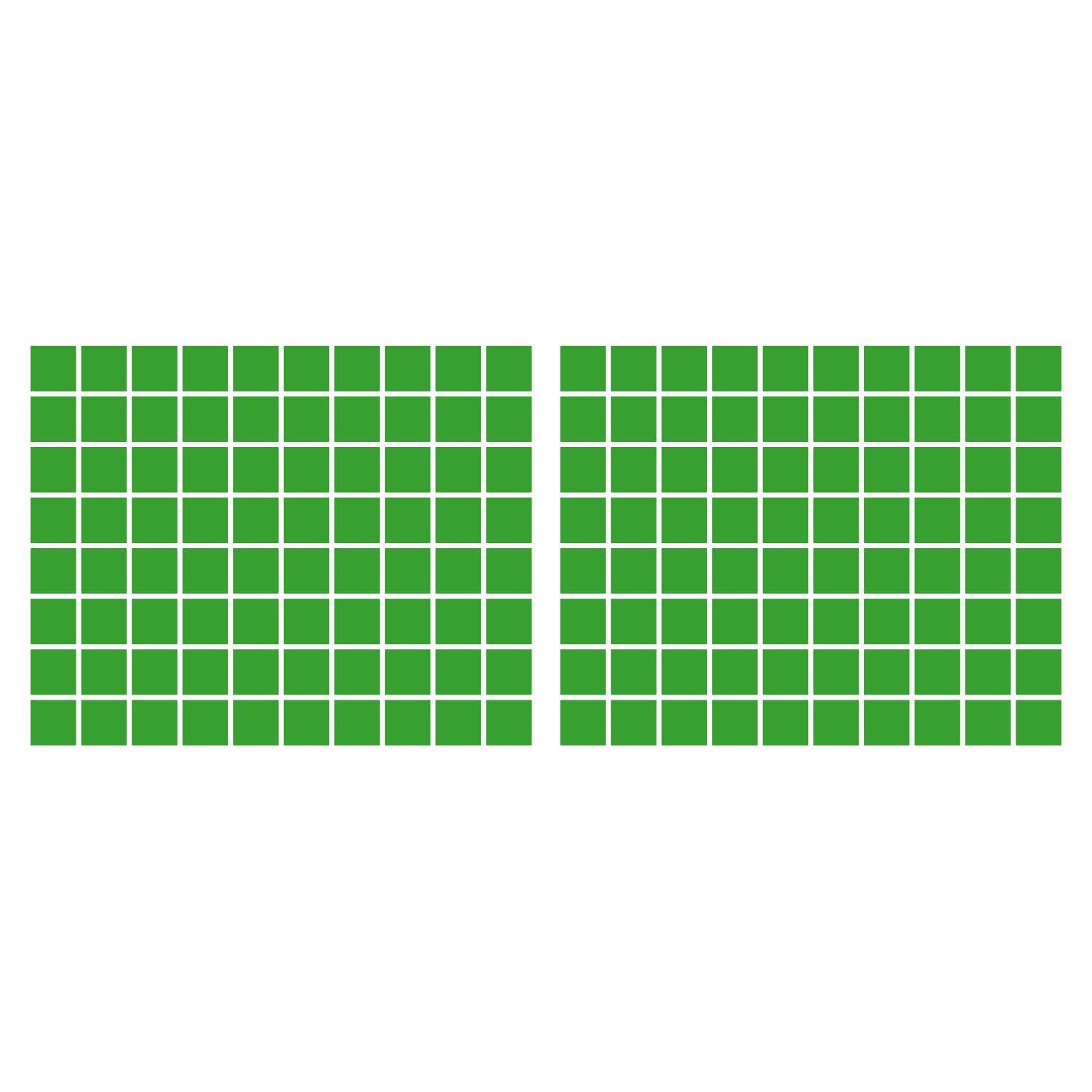 LiteMark 5.5 Inch Golden Yellow Square Decals - Pack of 8