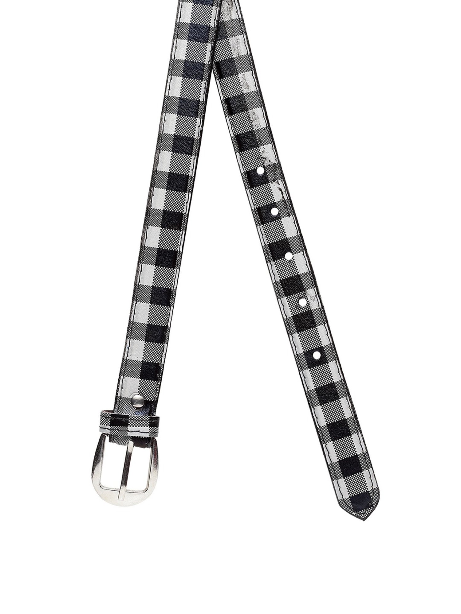 Apsis Black PU Waist Belt for Women